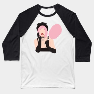 Yungblud Cotton Candy Minimalist Baseball T-Shirt